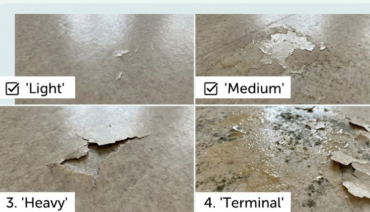 劣化の状態を判定するチェックリスト