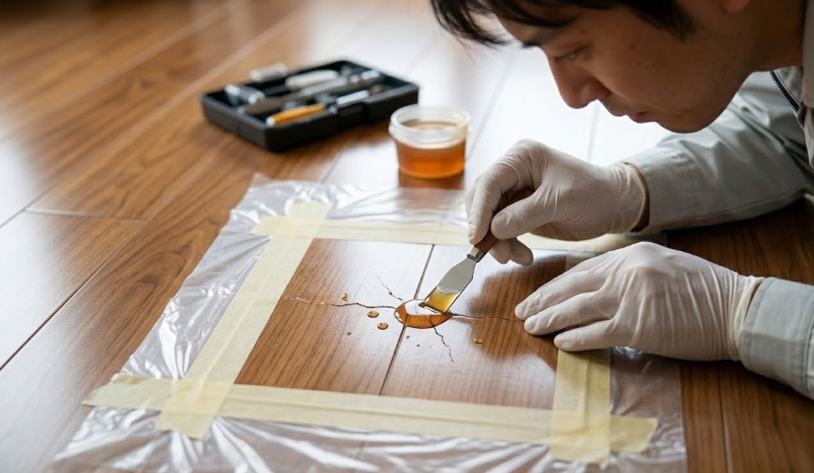 傷やひびを直す部分補修の費用相場と手順