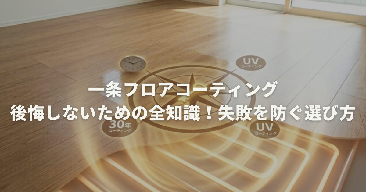 一条フロアコーティング後悔しないための全知識！失敗を防ぐ選び方
